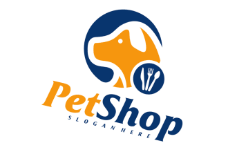 do minimalist cats and dog logo very fast with super color