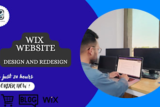 design or redesign a wix website thats SEO optimized and mobile responsive