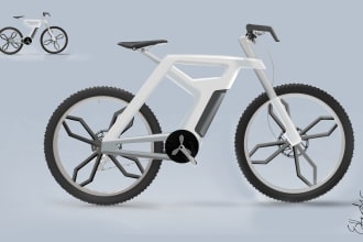 develop your new industrial, product concept by sketches
