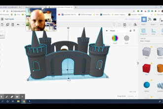 make 3d objects in tinkercad