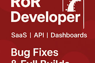 be your full stack ruby on rails developer