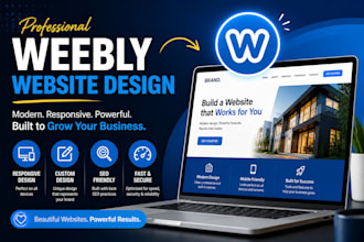 design weebly website or redesign weebly website for your business