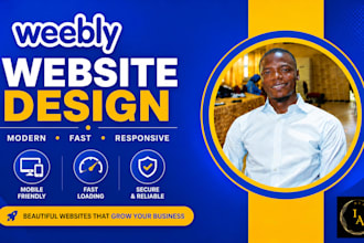 design weebly website or redesign weebly website for your business