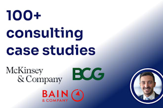 share 100 case studies for consulting interviews