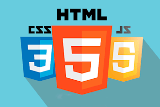 do HTML , CSS and javascript coding for you