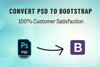 transform PSD design to responsive bootstrap