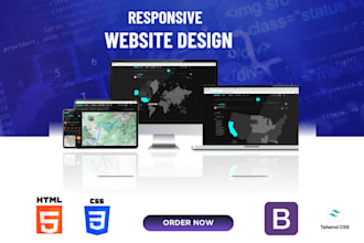 convert PSD,figma to HTML,CSS,bootstrap,tailwind responsive design