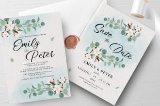 design wedding invitation card, party invitation