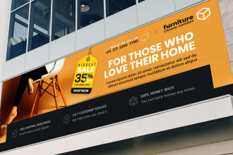 create signage design, billboard design, roll up, pull up, event design banner