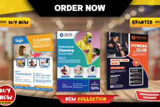 design an awesome flyer, banner or cover