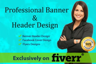 design PROFESSIONAL Banner or Header for your website