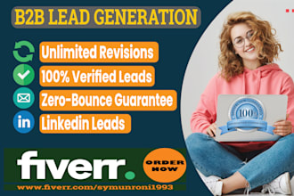 do lead generation and b2b linkedin leads USA
