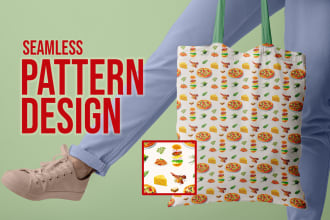 create a unique seamless pattern design
