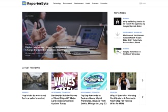 publish news on reporter byte
