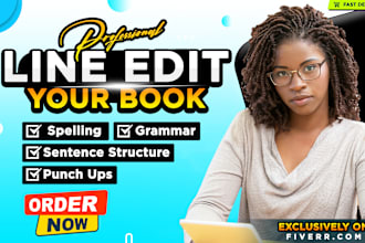 line edit your book