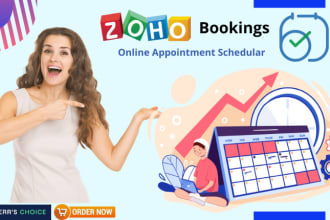 create appointments booking page with zoho bookings in zoho one