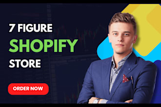 build shopify store or dropshipping ecommerce store