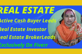 give you real estate active cash buyers, investors, wholesalers leads