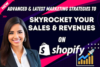 promote shopify store, sales funnel, or shopify marketing to boost shopify sales
