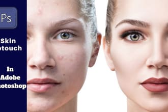 high end beauty and fashion photo retouch