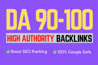 build dofollow profile backlinks high domain authority moz da90 plus SEO links