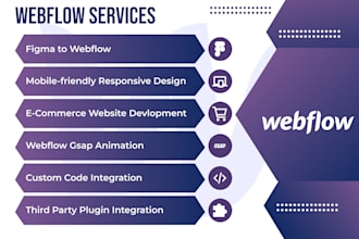design and fix your webflow website with responsive layout