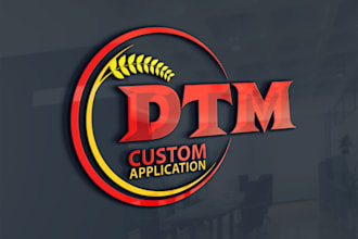 design a modern logo with realistic brand mockups