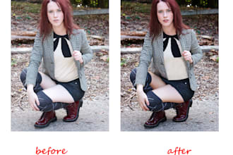 retouch a portrait or glamour image