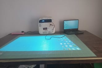 create a projector cutting file of your sewing patterns