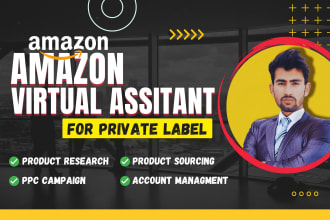 be your professional amazon virtual assistant private label and fba expert