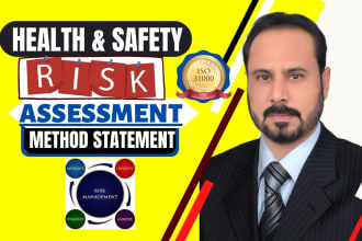assist and prepare risk assessment based on method statement