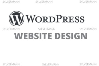 design wordpress, wix, site123, weebly, blogger, tilda, ecommerce website