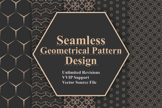 design geometrical seamless pattern design, textile and fabric pattern design