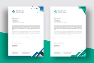 design professional letterhead in editable ms word format in 3 hours