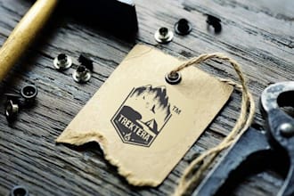 give a mountain adventure outdoor camping hiking logo for you