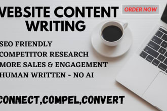 be a website content writer, SEO website content, website copywriting