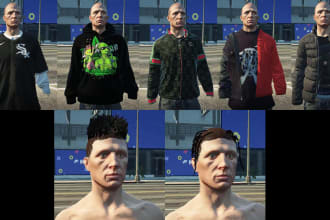 provide male clothes pack for fivem servers