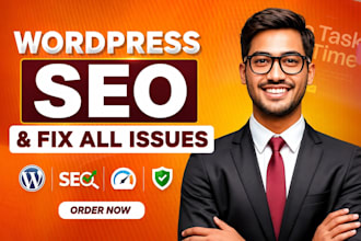 do wordpress SEO and fix all issues