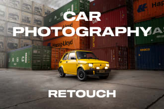 do car photography edit and retouch