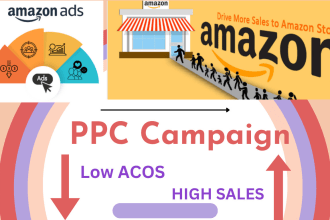 setup and manage amazon PPC campaigns and advertising ads