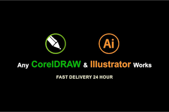 do vector tracing in coreldraw and adobe illustrator