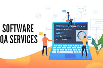 a manual test and QA test of your app or website