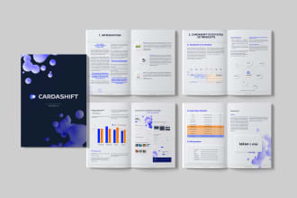 make a professional crypto white paper design
