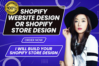 setup profitable shopify website design or shopify store design