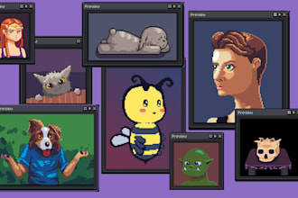 create any pixel art game asset