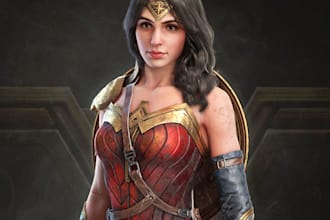 3d character model 3d character design 3d sculpting 3d metahuman character