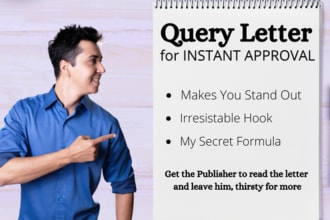 write a perfect query letter to hook your book publisher