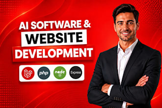 build ai powered websites, web applications, and saas solutions