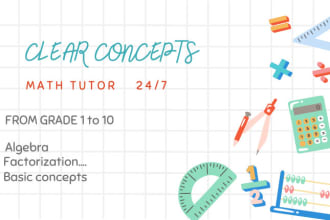 be your best math and physics tutor for all grades