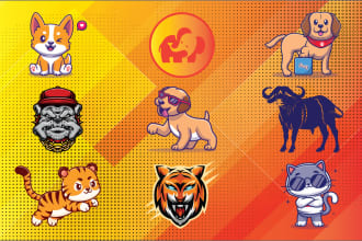 do animal meme logo for you perfectly